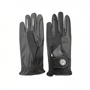 Custom TM STARTECH Unisex Summer Horse Riding Gloves Stretchable <b>Synthetic</b> <b>Leather</b> OEM/ODM Available - Product Image 2
