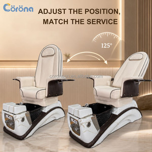 Sillón de Pedicura Eléctrico Reclinable y Ajustable de Lujo con Masaje e Hidromasaje en Colores Personalizados para Salón de Uñas y <span class=keywords><strong>Spa</strong></span> - Product Image 3