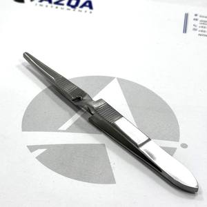 Pinzas de Alta Calidad para Atado de Moscas, Punta Fina de Acero Inoxidable, Herramienta de Pesca para Colocación Precisa de Cuentas y Trabajo con Anzuelos - Product Image 1