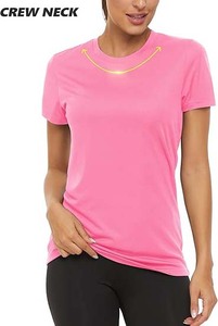 T-shirt pour femmes, tee-shirt en coton élégant pour femmes, tissu respirant et doux, à porter tous les jours, vêtements modernes pour femmes, vente en ligne - Product Image 3