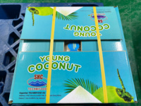 Vietnam Eenvoudig Open Kokosnoot Stijl Premium Drinkkokosnoot Met Hoog Watergehalte Verpakt Voor Supermarkten En Distributeurs