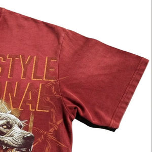 Camiseta de Hombre 100% Algodón, Venta al Por Mayor, Logotipo Personalizado Impreso, Patrón Sólido, Serigrafía, Estilo Casual en Tejido de Punto - Product Image 4