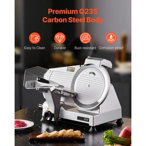 Affettatrice Elettrica Commerciale per Salumi 10 Pollici 180W con Lama Premium 65Mn, Spessore Regolabile 0-0.4 Pollici, Durata Oltre 10 Anni - Product Image 6