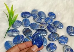 Piedra de Ágata Natural Tallada de Alta Calidad, Piedra de Lapislázuli para Sanación Reiki, Piedra de Pulgar para Chakra, Artesanía en Piedras Semipreciosas - Product Image 2