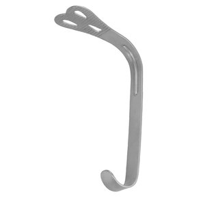 Abaisse-langue Wieder en acier inoxydable de qualité supérieure allemande, Fig. 1, petite taille, autoclavable, rétracteur de cavité ORL, fabriqué au Pakistan - Product Image 1