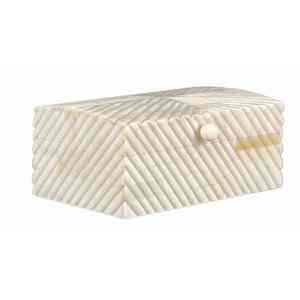 Boîte à bijoux artisanale en bois et os incrustés, qualité supérieure, en bois et résine, pour femmes, emballage et vente personnalisés - Product Image 3