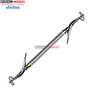 Instrumento de relleno dental de doble punta de 8 pulgadas (mediano/grande) de acero inoxidable alemán reutilizable para amalgama y composite restaurador - Product Image 5