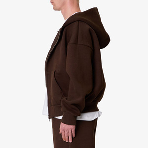 High Quality Custom <b>Acid</b> Wash Hoodie 100%Cotton Heavyweight <b>Drop</b> Shoulder Double Zip up <b>Acid</b> Wash Hoodie - Product Image 3