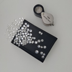 Diamant de laboratoire rond brillant de couleur D, 0,3 CT, 0,5 CT, 1 CT, prix de gros avantageux - Product Image 3