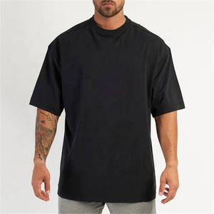 T-shirt pour homme 100% coton, écologique, OEM, manches courtes, col rond, coupe ample, tissu 230g, toutes les couleurs, confort optimal - Product Image 1