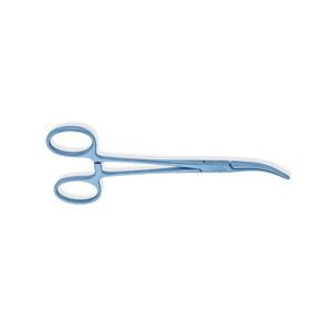 Pinzas Hemostáticas Precisas Kelly con Bloqueo, Pinza de Sujeción Plateada Manual de 5.5 Pulgadas Recta/Curva de Acero Inoxidable - Product Image 3