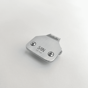 Lame de tondeuse professionnelle pour toilettage de chiens A5, 5/8N large, 0,8 mm, bord en acier inoxydable, remplacement pour la coupe des poils des animaux de compagnie - Product Image 6