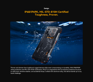 ออสคาล ไพลอต 6 สมาร์ทโฟนที่ทนทาน 6.78 นิ้ว 10000mAh Android 16 NFC 12+256GB 108MP กล้องหลักโทรศัพท์ 120HZ Night Vision MT8781 - Product Image 4