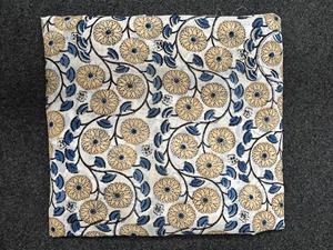ผ้าคอตตอนแคมบริกพิมพ์ลายต้นปาล์มขายดีที่สุด ขนาด 60x60 ซม. ผ้าลายพิมพ์แบบดั้งเดิมจากเมืองชัยปุระ เป็นมิตรกับสิ่งแวดล้อม ออร์แกนิค น้ำหนักเบา - Product Image 5