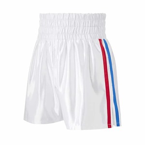 OEM ODM Boxing Trunks Custom Logo Sublimation Printed Polyester Satin Mesh Lining Fight Shorts Wholesale Factory - Product Image 1