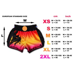 Pantalones Cortos de Muay Thai de Poliéster de Alta Calidad para Niños, Pantalones Cortos de Kickboxing, Pantalones Cortos de Muay Thai Más Vendidos de Alta Calidad - Product Image 6