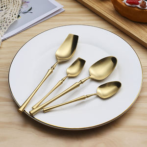 Super Sell 2026 Cutlery Spoon <b>Set</b> with Stainless Steel Metal & Golden Finished Cutlery Spoon <b>Set</b> <b>For</b> Sale by M.I.G. EXPORTS. - Product Image 3