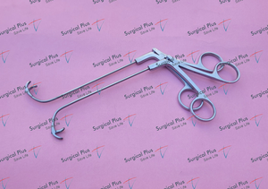 Pinzas de agarre para senos nasales, curvadas hacia abajo/ hacia arriba, para rinocoscopia, instrumentos ORL FESS de acero inoxidable de alta calidad - Product Image 5