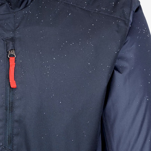 Veste coupe-vent imperméable personnalisée pour homme, col montant, fermeture éclair sur le devant, style streetwear, respirante, design à capuche pour l'hiver - Product Image 6