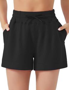 Shorts de sport décontractés personnalisés de haute qualité pour femmes, respirants et avec cordon de serrage, parfaits pour la course en extérieur - Product Image 2