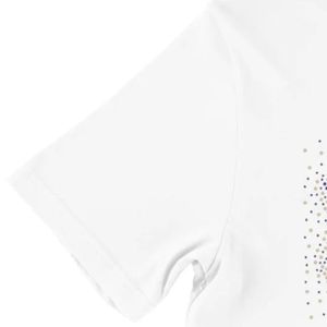 Sigma Gamma Rho Bling Burst Tee <b>Women</b> <b>White</b> <b>Short</b> <b>Sleeve</b> T <b>Shirt</b> Rhinestone Sparkle Graphic Top Casual Fashion Apparel Custom - Product Image 5