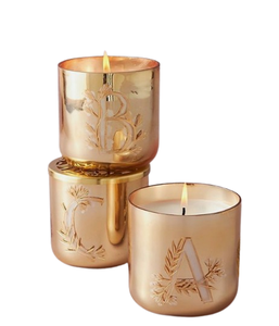 Portavelas de Latón Dorado Personalizado con Tapa, Recipiente Metálico de Lujo para Decoración del Hogar, Hecho a Mano, Capacidad de 16 Onzas, Grabado - Product Image 5