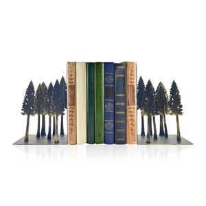 Handcrafted Pine Wood <b>Bookend</b> Pair - Charming Country Cottage Design Wholesale - Product Image 4