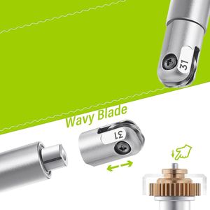 Punta a lama ondulata per Maker 4/Maker 3/Maker Silver Stocki per applicazioni a caldo/vinile/carta/cartoncino/tessuto per lavori di carta - Product Image 2