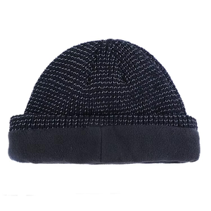 Gorro de Punto Personalizado de Acrílico Reversible, Gorro de Lana sin Dobladillo con Logotipo Personalizado, Gorro de Punto Tipo Waffle - Product Image 2