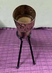 Jarra Vikinga de Cuerno Hecha a Mano, Jarra para Beber Cerveza de Cuerno de Búfalo |   Estilo Europeo Ecológico, Tamaño Personalizado - Product Image 3