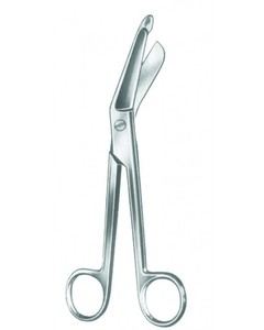 Ciseaux à pansements manuels en acier inoxydable de haute qualité, ciseaux chirurgicaux pour premiers secours, paramédicaux, vétérinaires, certifiés CE - Product Image 4