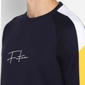 Luxury Product <b>Men's</b> <b>Navy</b> Blue Athletic Tracksuit Soft Cotton <b>Jogger</b> Set Private Label Manufacturer in Pakistan - Product Image 6