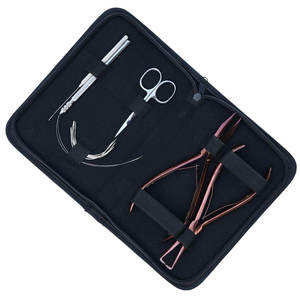 Kit d'outils pour extensions de cheveux pour salon et barbier, équipement professionnel pour l'application et le retrait d'extensions de cheveux, robuste - Product Image 5