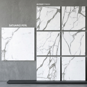 กระเบื้องปูพื้นพอร์ซเลนขัดเงา Stardust Crema ขนาด 800x800 มม. (80x80 ซม.) รับประกัน 4 ปี หนา 10 มม. - Product Image 3