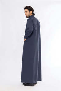 Premium Men's Arabic Thobe Long Sleeve Traditional Islamic Clothing Muslim Prayer <b>Dress</b> For Adults By AA IMPEX Gold Supplier - Product Image 4