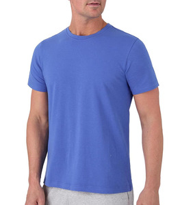 T-shirt Homme Col V Uni Manches Courtes 2025/2026 en Coton Doux Respirant Séchage Rapide – Tenue Décontractée Personnalisable - Product Image 3