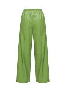 Premium Women's PU Leather Half-<b>Zip</b> <b>Hooded</b> Tracksuit Set – Cropped Hoodie & Wide Leg Pants Luxury Streetwear Outfit - Product Image 5