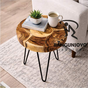 Taburete de Madera Natural Ligero, Apilable y Ajustable para Dormitorio, Sala de Estar, Apartamento, Baño, Hotel y Comedor - Product Image 2