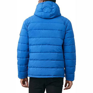 Chaqueta de Invierno para Hombre Impresso International, con Capucha Desmontable, Relleno de Plumón de Ganso y Algodón, con Detalles de Piel de Mapache y Lobo - Product Image 3