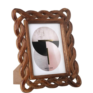 Cadre photo de luxe en bois de Sheesham massif, fait main, pour table, bureau, salon, décoration intérieure classique - Product Image 1