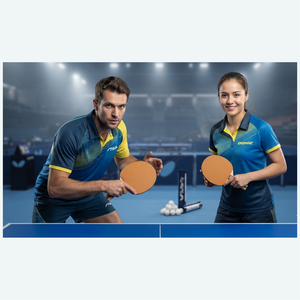 Raquette de tennis de table en carbone de qualité supérieure, prix abordable, logo personnalisé, raquette de tennis de table professionnelle personnalisée - Product Image 5