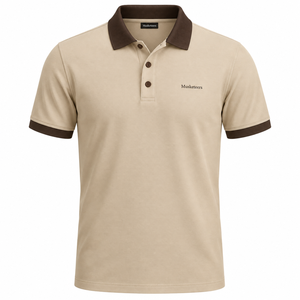 Camiseta de Manga Corta Tejida Transpirable de Secado Rápido, Color Sólido, Informal para Hombre, para el Verano, con Logotipo Personalizado - Product Image 3