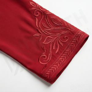 Abaya Musulmana Transpirable de Último Diseño con MOQ Bajo, Ropa de Moda Modesta Cómoda de Alta Calidad para Mujer, Ropa al por Mayor - Product Image 5