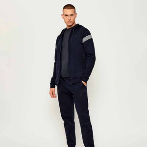 Survêtement pour homme haute performance, motif uni, respirant, en coton, vêtements de sport OEM - Product Image 5