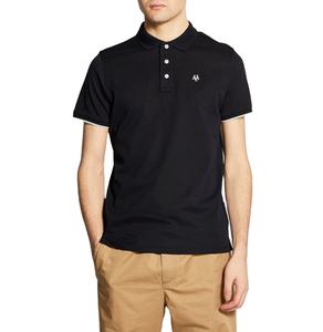Polo de algodón para hombre, Polo deportivo con logotipo, informal, bordado por sublimación, de seda, OEM - Product Image 5