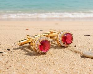 Gemelos de Lujo para Hombre |   Mancuernillas Personalizadas de Acero Inoxidable y Plata de Ley 925 con Logotipo para Bodas y Negocios - Product Image 2