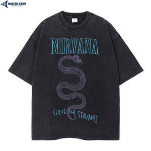 Camisetas Personalizadas de Manga Corta para Hombre, Venta al Por Mayor, 100% Algodón/Poliéster, Corte Holgado, Estampado Informal, Ecológicas y Transpirables - Product Image 3