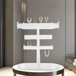 Admirable design 3 niveaux acrylique intérieur femmes bijoux présentoir qualité supérieure à un coût raisonnable - Product Image 1