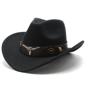 Sombreros de Vaquero de Cuero Hechos a Medida para Hombre, Estilo Occidental, de Secado Rápido para Verano al Aire Libre - Product Image 2