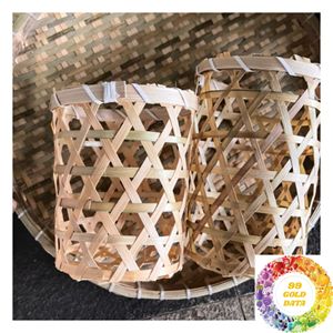 Cesta Portavasos de Bambú Natural, Hecha a Mano, para Empaques Ecológicos y Negocios de Bebidas, Suministro al por Mayor - Product Image 4